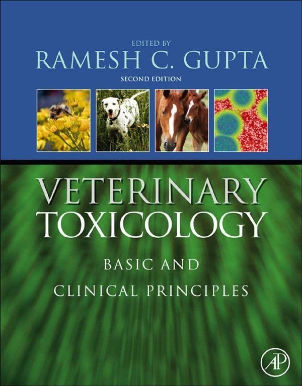 Veterinary Toxicology Basic And Clinical Principles, 2nd Edition
