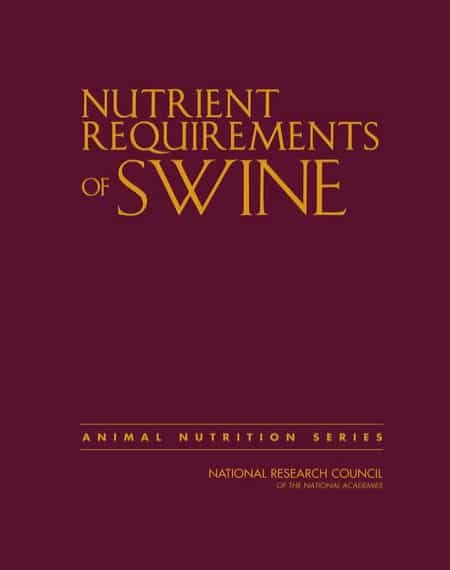 Nutrient Requirements Of Swine