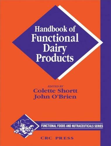 Handbook of functional dairy products