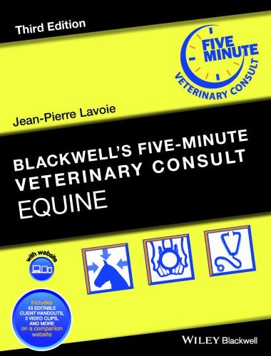 Blackwell's five minute veterinary consult equine, 3e (2019)