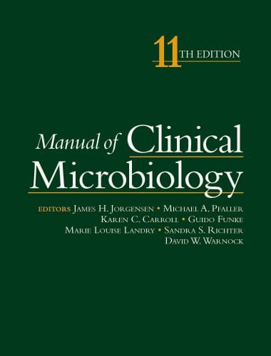 Manual of clinical microbiology 2 volume set 11th edition
